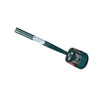 Brosse Nettoyante pour Cuvette de Toilettes avec Support, 1 Set Vert | Distributeur de Savonnette Rechargeable, Silicone Tpr et Plastique, pour Salle de Bain