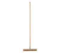 HENDI Brosse de nettoyage pour four à pizza, grattoir en acier, manche amovible, 930x260mm, acier inoxydable et bois