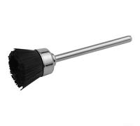 Brosse Nylon Polissage pour bois pour sculpture 3mm DIY Brosse(Bowl) | Manche pour robuste, construction solide, performance longue durée, compact 4.1cm