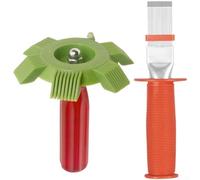 Brosse peigne à ailettes en acier inoxydable pour le nettoyage et l'alignement de la bobine de condensateur AC et de la bobine d'évaporateur
