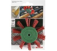 Brosse pinceau pour perceuses - fils nylon au corindon K80, 100 mm Bosch 2609256543