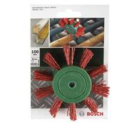Brosse pinceau pour perceuses - fils nylon au corindon K80, 100 mm Bosch 2609256543