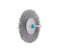 Brosse plate non torsadée RBU sur tige en inox - par 10 - 100x10 PFERD
