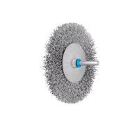 Brosse plate non torsadée RBU sur tige en inox - par 10 - 100x10 PFERD