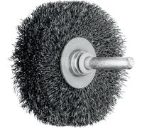 Brosse plate non torsadée sur tige en acier ST - par 10 - 100x10 PFERD