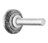 Brosse plate non torsadée sur tige en acier ST - par 10 - 20x4 PFERD