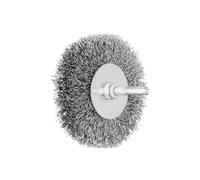 Brosse plate non torsadée sur tige en acier ST - par 10 - 80x15 PFERD