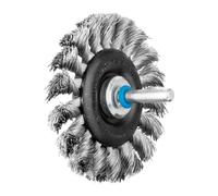 Brosse plate RBG 7012/6 INOX 035 D. 70 mm 6 mm épaisseur de fil 035 mm VA 12 m
