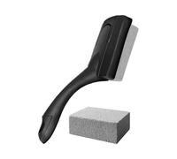 Brosse ponce de cuisine | Brosse en pierre ponce pour grille de carrelage, joints de carrelage, fond de four, poêles, cuisinières, filtres de camping