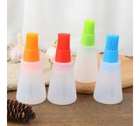 Brosse Portable en Silicone pour Barbecue, ustensile de cuisine, haute température, bouteille d'huile, accessoires de cuisson, outils