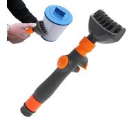 Brosse pour cartouche filtre piscine brosse manuelle robuste pour nettoyage | Peigne nettoyeur filtre pour enlever la saleté pour tuyau de jardin, baignoire, jacuzzi, maison, feuilles et débris