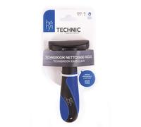 Brosse pour chient et chat nettoyage facile Héry Noir M