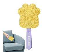 Brosse pour enlever les poils d'animaux de compagnie pour meubles, accessoire double face pour le soin et la perte de poils de chien, pour canapé, vêtements, tissus d'ameublement