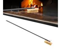 Brosse Pour Four À Pizza Avec Grattoir Outil En Nettoyeur De Grill | Poils En Laiton Outil Grattoir En Antirouille Pour Pizza Grill Cuisson Nettoyage Cuisines Restaurants Pizzerias