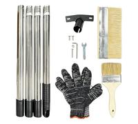 Brosse pour teinter les planchers, applicateur nettoyant pour sols | Brosse pour sols et terrasses, pour maison, patio, extérieur, jardin, véranda, jardin et garage