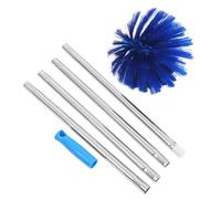 Brosse pour Toiles D’Araignée Extensible en Acier Inoxydable intérieur | Manche Léger à Articulations, Rangement Compact, Montage Simple, pour Plafonds Hauts et Coins de Fenêtres Couleur Aléatoire