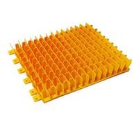 Brosse pvc dyn jaune pour robot swash tc Dolphin 6101620 jaune G