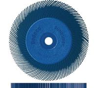 Brosse radiale Tyrolit (Ø152xB152x25,4mm 400 / forme DISC RA PREMIUM) - 34570129