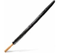 Brosse Radiateur Multi-Fonction et Flexible - Plumeau Radiateur Poils Longs et Fins - Manche en Bois - Gagnez en efficacité et rédui