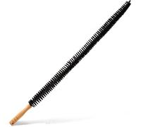 Brosse Radiateur Multi-Fonction et Flexible - Plumeau Radiateur Poils Longs et Fins - Manche en Bois - Gagnez en efficacité et réd