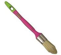 Savy Pinceau à rechampir 4428010 – Soies pures qualité supérieure, manche bi-matière – N0 Rose