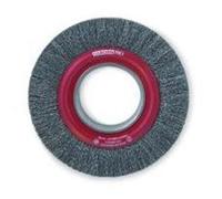 Brosse ronde 300 mm, alésage 100 mm, épaisseur de fil 0,35 mm, fil d'acier sans rondelles d'axe, 2800 tr/min