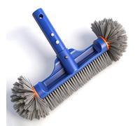Brosse ronde de 13 pouces pour piscines en liner, idéale pour les parois et les coins