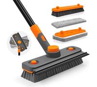 Brosse rotative de nettoyage blanche, efficace, 1 pièce