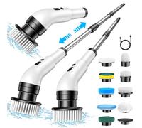 Brosse Rotative Électrique Fil 6 Têtes Nettoyage Brosse Rotative(9011(9-head))