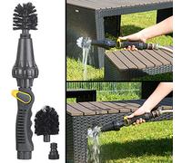 Brosse rotative pour tuyau darrosage, débit réglable [Royal Gardineer]