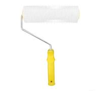 Brosse rouleau anti-mousse à pointes pour sols époxy plastique | Spécialiste du retrait des bulles, aide à auto-niveler, parfait pour les projets de bricolage, facile à nettoyer et à ranger