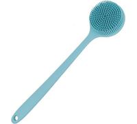 Brosse sanitaire souple en silicone, sans BPA, hypoallergénique, noire