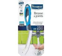 STARWAX Brosse à Joints - 1x - Idéale pour Récurer les Joints de Carrelage, les Recoins et les Angles Grâces a sa Tête étroite - Poignée Egonomique - Anti -Rouille