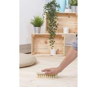 Brosse torse tampico semelle bois FSC - NESPOLI - 46350