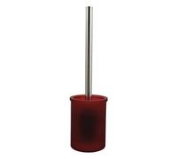 Brosse wc à poser - en verre - bordeaux - Yoko SPIRELLA