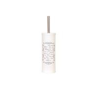 Brosse wc avec support Acier PARIS Crème MSV