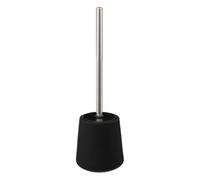 Brosse WC avec Support en céramique Noir Mat - Five
