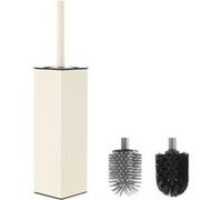 Brosse WC blanche en silicone avec support - Durable