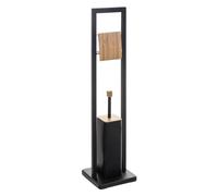 Brosse WC & Dérouleur Bambou "Natureo" 80cm Noir
