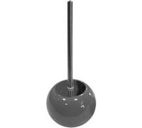 Douceur d'Intérieur Brosse WC Bullea Design – 15,8 × 37 cm – Anthracite, céramique unie