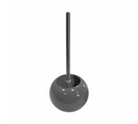 Douceur d'Intérieur Brosse WC Bullea Design – 15,8 × 37 cm – Anthracite, céramique unie