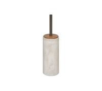 5five Brosse WC Côme effet travertin D 9,6 x H 37 cm Beige