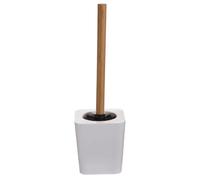 5five Brosse WC Natureo en bambou design Blanche