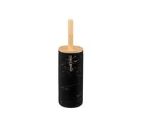 Brosse WC ""Léa"" noir effet marbre - 5 five simply smart