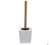 5five Brosse WC Natureo en bambou design Blanche