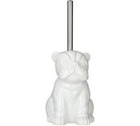 Brosse WC en céramique - Bulldog - Blanc Blanc G