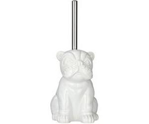 Brosse WC en céramique - Bulldog - Blanc Blanc G