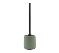 Douceur d'Intérieur, Brosse WC (Ø 10,5 x 38,5 cm) Ceralia Sauge, Céramique Soft Touch