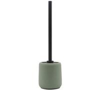Douceur d'Intérieur, Brosse WC (Ø 10,5 x 38,5 cm) Ceralia Sauge, Céramique Soft Touch