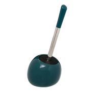 Brosse WC en Céramique Sun 36cm Bleu Pétrole